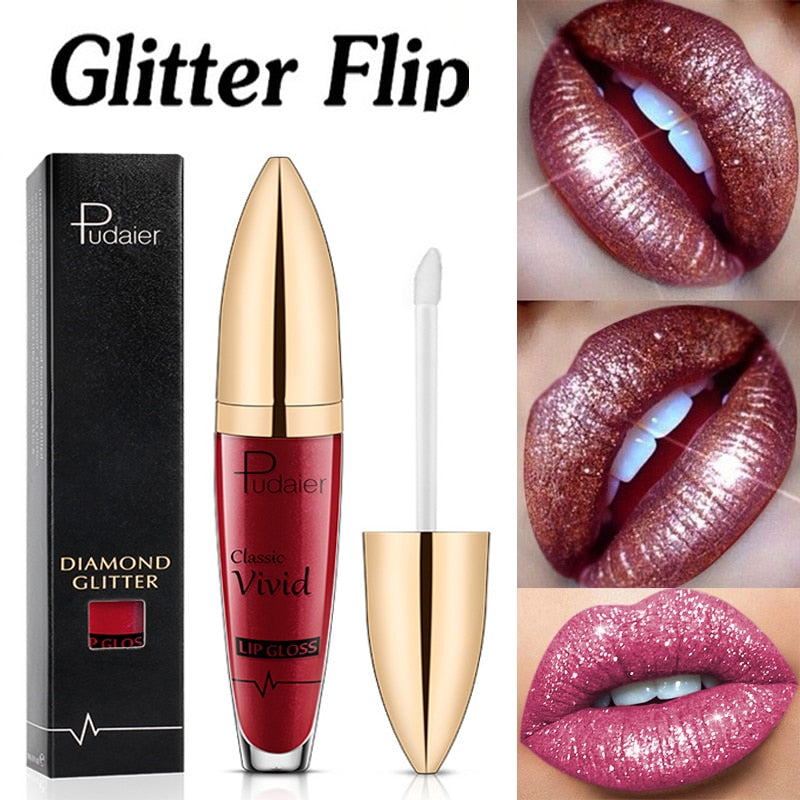 Diamond Shimmer Glitter Lip Loss