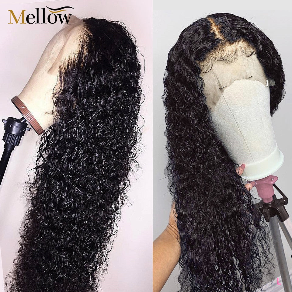 Brazilian Jerry Curl Wig Lace