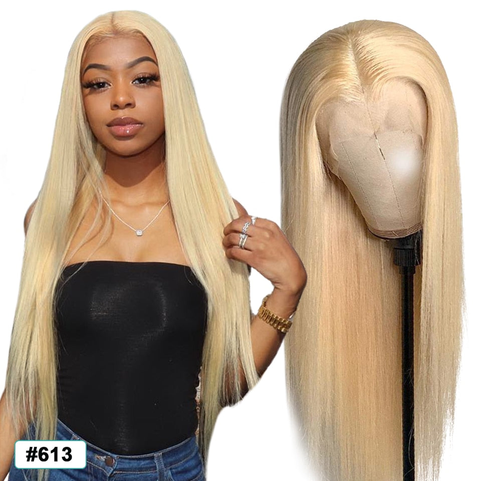 Transparent Lace Frontal Wig Blonde