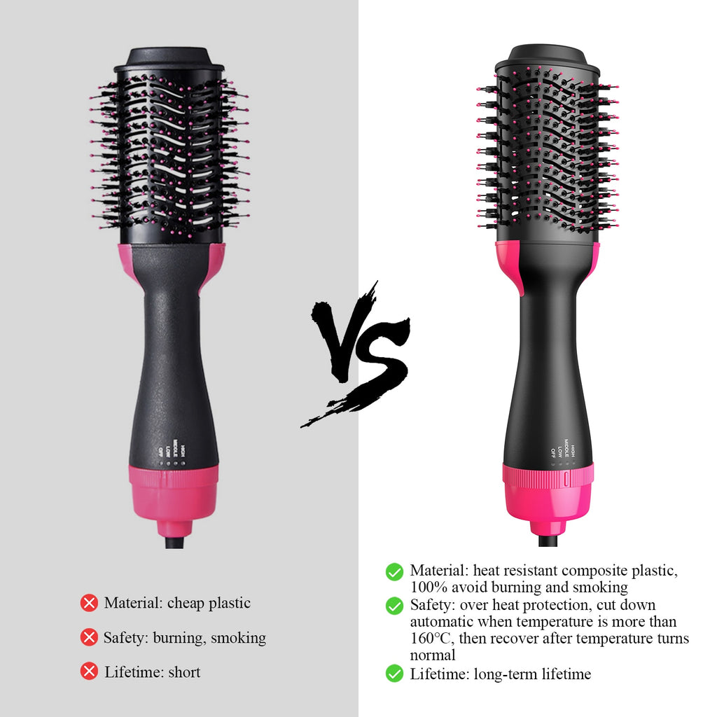 Hot Air Brush Multi-Function Hair – GlameBeauties