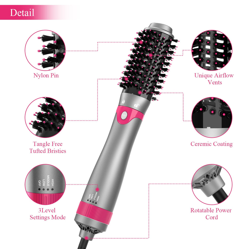 Multifunctional Hair Dryer And Curling